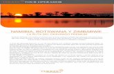 NAMIBIA, BOTSWANA Y ZIMBABWEterresds.com/pdf/africa-camiones-terres-015.pdf · el PN de Chobe y Cataratas Victoria, Vuelo escénico en helicóptero o ultraligero. La Ruta del Okavango