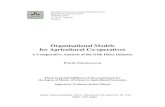 Organisational Models for Agricultural Co-operativespub.epsilon.slu.se/10915/13/gunnarsson_p_140121.pdf · organisational structure of the traditional co-operatives, common in the