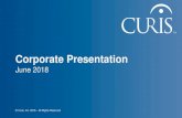 Corporate Presentationfilecache.investorroom.com/mr5ir_curis/134/download...Jun 01, 2018  · Corporate Presentation June 2018 ... This presentation contains certain forward-looking