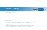 Response to EPA and FDEP Comments on Force Main ... · CMOM Program Force Main Rehabilitation/Replacement Program November 1, 2017 Prepared by The Miami-Dade Water and Sewer Department