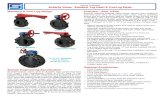 Valves Technical Butterfly Valves - Standard, Lug Insert ......psi and all flanged valves shall be pressure rated at 150 psi for water @ 73°F, as manufactured by Spear s® Manufacturing
