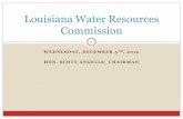 Louisiana Water Resources CommissionJan 31, 2013  · Interim Report – History & Process House Concurrent Resolution 1 of 2010 – instructs Ground Water Resources Commission to