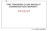 THE TRADERS CLUB WEEKLY COMMODITIES REPORT: 17/11/17€¦ · COMMODITIES REPORT: 17/11/17. CONTENTS: Week in the markets P.3 Commodities to Watch P.4 COT & Seasonality Hot List P.5