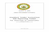 CONSULTANT’S EVALUATION REPORT - PPA Ghana · Web viewtechnical evaluation team, outside assistance, evaluation guidelines, justification of Sub-criteria and associated weightings
