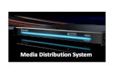 Media Distribution System msd_cz.pdf · každý kanál. Signál pro streamování je získáván prostřednictvím přímého připojení přes fyzické vstupy 3G/HD/SD‐SDI, přes