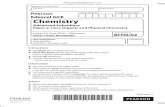 Chemistry - PMT€¦ · Friday 10 June 2016 – Afternoon Time: 1 hour 30 minutes 8CH0/02 You must have: Data Booklet Scientific calculator, ruler Instructions •• Use black ink