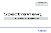 SpectraView II - User's Guide - NEC Display Solutions€¦ · Within Australia and New Zealand, please visit the NEC Australia web site, . Technical Support For technical support