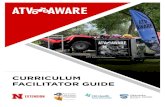 CURRICULUM FACILITATOR GUIDE Aware Curriculum... · ATV AWARE Curriculum Facilitator Guide | 2 ASK THEM TO GUESS: Of every 100 kids under 16 who are hurt while driving an ATV, how