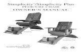 Simplicity Simplicity Plus - Meridian SpasA Simplicity Pedicure Chair is a combination of Continuum’s Pedicute™ Portable Pedicure Spa and the curved wood base of our Echo™ Pedicure