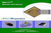 SpinTJ TMR magnetic sensors brochure new REV1€¦ · 4 SpinTJ Magnetic Sensors SpinTJ Micro Sensors Key Features: • Linear and bipolar response • Wide sensing range of ± 50