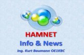 HAMNET Info & News · HAMNET Router wird dem Adressebereich der verwendeten LAN Adressen angepasst. ADSL Router von A1 haben üblicherweise 10.0.0.138 Der HAMNET Router bekommt dann