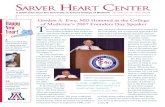 Happy New Year! · 2 | UA Sarver Heart Center, Winter 2007/08 Go r d o n A. Ew y, Md Director, UA Sarver Heart Center The UA Sarver Heart Center Newsletter is published three times