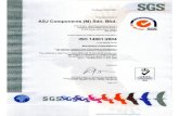 SGS United Kingdom Ltd Systems & Services Certification … ISO 14001.pdf · SGS United Kingdom Ltd Systems & Services Certification Rossmore Business Park Ellesmere Port Cheshire