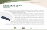 Climate Risk Profile Kajiado County · 2020. 8. 10. · Kenya County Climate Risk Profile Series Highlights Climate Risk Profile Kajiado County Republic of Kenya Kajiado County is