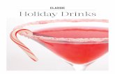 CLASSIC Holiday Drinksassets.marthastewart.com/d23/12220-msl-drink... · EGGNOG MARTINI Spreading good cheer is easy — greet guests with brandied eggnog. Servings: 8 1 cup sugar