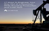 17 Ways to Engineer Your Way Out of a Downturn While Boosting Production and Cash … · 2020. 5. 7. · 11. Cash Flow Management Keep your production forecasts, operating costs and