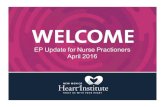 EP#Update#for#Nurse#Practioners April#2016€¦ · EP#Update#for#Nurse#Practioners April#2016. AGENDA! What#isatrial#fibrillation?! Pharmacology#of#current#rate#and#rhythm# control!