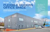 TO LET FLEXIBLE MODERN 300 - 6,485 sq ft office OFFICE SPACE …€¦ · 18/03/2020  · OFFICE SPACE TO LET DUDDINGSTON YARDS, DUDDINGSTON PARK SOUTH, EDINBURGH, EH15 3NT 300 - 6,485