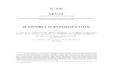 RAPPORT D´INFORMATION - Senat.fr · 2018. 7. 11. · N° 605 SÉNAT SESSION ORDINAIRE DE 2017-2018 Enregistré à la Présidence du Sénat le 27 juin 2018 RAPPORT D´INFORMATION