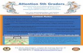 Contest Rules - Kansas.gov Po… · Missing Children’s Day Poster Contest You, your parents/guardians, and teacher could win a trip to Washington, D.C.! Contest Rules: 5th Grade