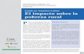 Crisis en América Latina: Impacto sobre la pobreza ruralrimisp.org/wp-content/uploads/2013/02/Impacto...Mientras la pobreza en las zonas urbanas alcanzaba en 2005 el 30,9%, en las