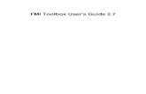 FMI Toolbox User's Guide 2...1 Chapter 1. Introduction 1.1. The FMI Toolbox for MATLAB/Simulink The FMI Toolbox for MATLAB integrates Modelica-based physical modeling into the MATLAB/Simulink