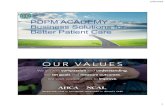 PDPM ACADEMY – Business Solutions for Better Patient Care...Single and batch MDS data AHCA PDPM ICD-10-CM Toolkit 16 hour online certification program for coders & clinicians 4 hour