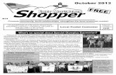 October 2013eastmountainshopper.com/wp-content/uploads/2015/09/... · A murder mys-tery musical. See ad page 4. To Advertise Submissions due by 20th of the Month A community consumer