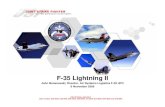 F-35 Lightning IIinfo.publicintelligence.net/B6-4-J_Baranowski.pdf · F-35 Lightning II FOR OFFICIAL USE ONLY /REL TO USA, AUS MOD, CAN DND, DNK MOD, GBR MOD, ITA MOD, NLD MOD, NOR