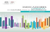 DE CULTURA PARA EL DESARROLLO - es.unesco.org · access/terms-use-ccbysa-sp). Título original: UNESCO Culture for Development Indicators: Implementation Toolkit/UNESCO Publicado