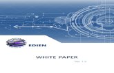 WHITE PAPER · EDIEN COIN WHITEPAPER v1.5 . 6 . Introduction . Apart from startups, banks also have been actively investing in this decentralized system as we have shown in a example.