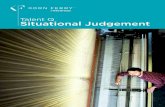 Talent Q Situational Judgement - Korn Ferry Focus · We know that your requirements come in all shapes and sizes, so Situational Judgement is designed speciically for you, and gives