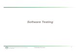 Software Testing - webpages.uncc.edu€¦ · Testing Computer Software, Cem Kaner, Jack Falk, Hung Quoc Nguyen – Used as framework for much of this lecture Software Engineering: