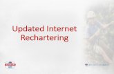 Updated Internet Rechartering - Boy Scouts of America · 2017. 9. 26. · Internet Rechartering Welcome and thank you for using Internet Rechartering trom Boy Scouts of America. Internet