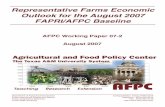 Agricultural and Food Policy Center · The Agricultural and Food Policy Center (AFPC) at Texas A&M University develops and maintains data to simulate 99 representative crop, dairy,