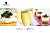 2016 Catering Menus - American Chemical Society · PDF file 2017. 5. 25. · 2016 Catering Menus . Plated Breakfast Selections All Plated Breakfasts Include: Chilled Fruit Juices Breakfast