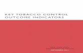 Key Tobacco Control Outcome Indicators...report illustrates trends in key outcome indicators as a way of tracking progress by NY TCP in reducing the health and economic burden of tobacco.