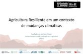 Agricultura Resiliente em um contexto de mudanças climáticas · Agricultura Resiliente em um contexto de mudanças climáticas Eng. Agrônomo João Lucas Fontana Instituto Interamericano