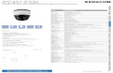 IPC421-E230 - KEDACOMMOBILE SOLUTIONS Motion Detection PTZ CAMERA IPC421-E230 2.0MP HD 30x Ultra WDR Network Speed Dome Camera Specifications Features Excellent Image Quality - 2.0
