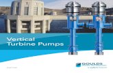 Vertical Turbine Pumps - aquateck.com · • 416 SS shafting. Other alloys available. • Standard cast iron bronze fitted construction. Ductile iron, Ni Al brz, 316 SS or other alloys