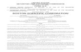 BOSTON SCIENTIFIC CORPORATION/media/... · Boston Scientific Corporation, which indirectly acquired Medi-tech. This acquisition began a period of active and focused marketing, new