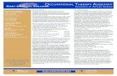 CCupaTIonal Therapy SSISTanT...Occupational therapy assistants work in a variety of settings including long-term care, acute and outpatient rehabilitation centers, school districts