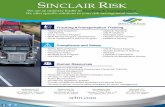 SINCLAIR RISK · 2019. 8. 27. · • Mywave • Legislative Information • Experience Modification Review • Safety Manual Review • Occupational Clinics • Post Injury Policy