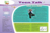 Teen Talk - Young Men's Health1 ~ Take the mystery out of “when” you start school. Check the calendar on your school website-you can look forward to upcoming school events. 2 ~