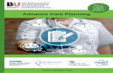 Part of a series of MCA Guidance Advance Care Planning€¦ · medical care. The goal of advance care planning is to help ensure that people receive medical care that is consistent