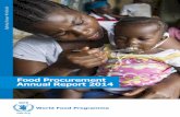 Food Procurement Annual Report 2014 · In 2013, family food parcels accounted for less than 1 percent of WFP’s food basket compared to 7 percent in 2014. *Data for 2013 ** Other