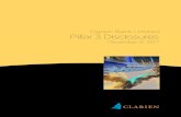 Clarien Bank Limited Pillar 3 Disclosures · Pillar 3 – Market discipline. This is designed to promote market discipline by providing market participants with key information on