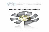 Universal Plug-in Guidesienda-eu.storage.googleapis.com/dl/doc/sonalksis... · 2016. 3. 30. · It is also recommended that your audio computer system is internet enabled, as authorisation