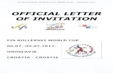 OFFICIAL LETTER OF INVITATION - Skirollisti.org€¦ · official letter of invitation . ... 20:40 official prize giving ceremony, oroslavje city square fis rollerski world cup oroslavje