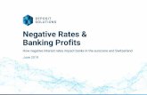 Negative Rates & Banking Profits - Deposit Solutions...Jun 06, 2016  · Central banks of Sweden and Denmark were the first to introduce negative interest rates on some deposits in